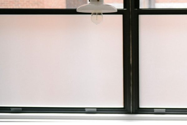 Insert A Contemporary Feel With Frosted Window Film